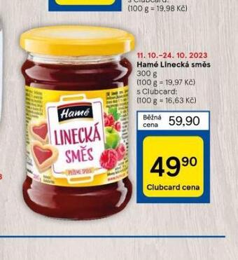 Tesco Hamé linecká směs nabídka