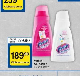Tesco Vanish oxi action nabídka