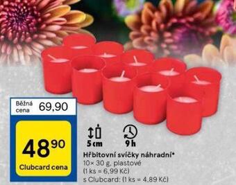 Hřbitovní svíčky náhrobní