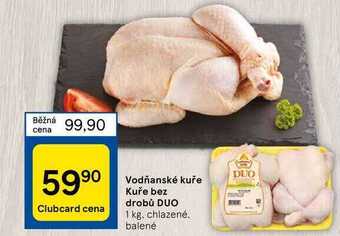 Tesco Vodňanské kuře kuře bez drobů duo 1 kg nabídka