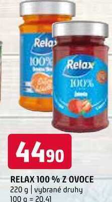 Terno Relax 100 % z ovoce 220 g nabídka