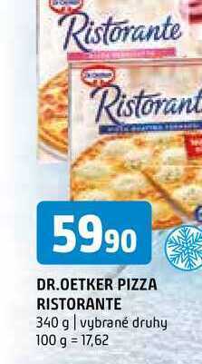 Terno Dr.oetker pizza ristorante 340 g nabídka