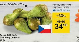 Tesco Hrušky conference nabídka