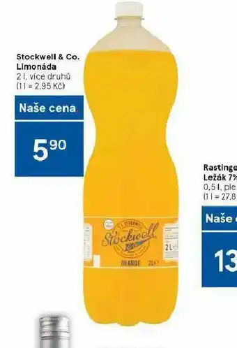 Tesco Stockwell &amp; co. limonáda nabídka