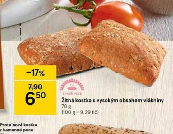 Tesco Žitná kostka s vysokým obsahem vlákniny nabídka