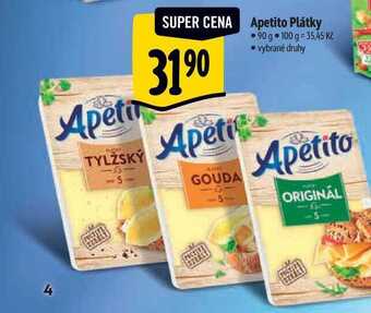 Albert Apetito plátky 90 g nabídka