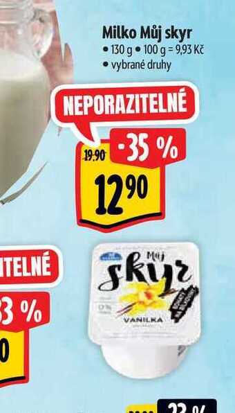 Albert Milko můj skyr 130 g nabídka