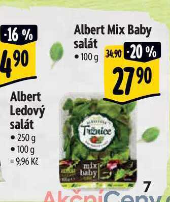 Albert Albert ledový salát • 250 g nabídka
