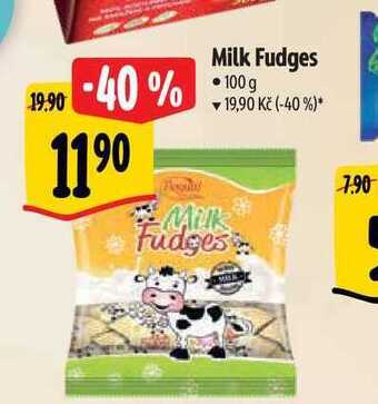 Albert Milk fudges 100 g nabídka