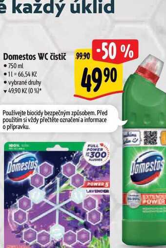 Domestos wc čistič 750 ml