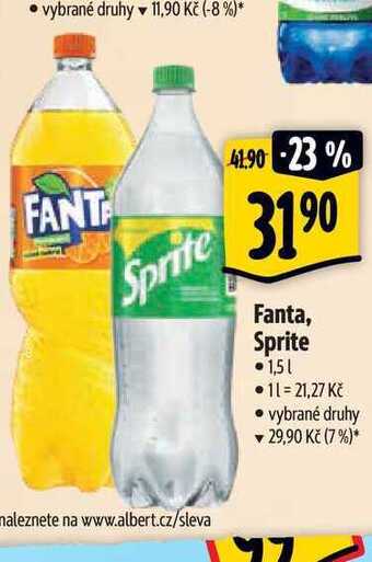 Albert Fanta 1,5 l nabídka