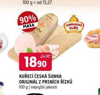 Terno Kuřecí česká šunka nabídka