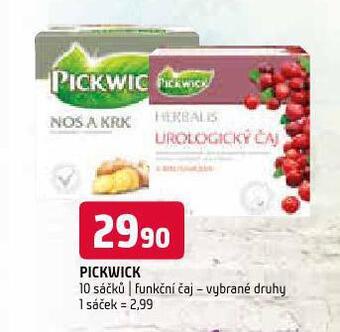 Terno Pickwick čaj nabídka