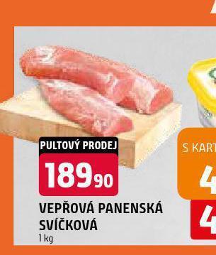 Terno Vepřová panenská svíčková nabídka