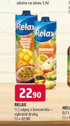 Terno Relax nabídka