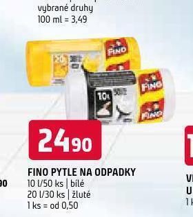 Terno Fino pytle na odpad nabídka