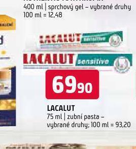 Terno Lacalut zubní pasta nabídka