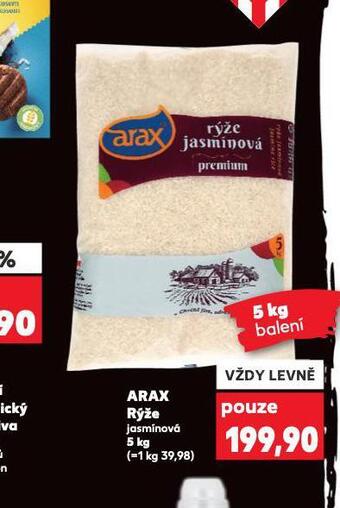 Kaufland Arax rýže nabídka