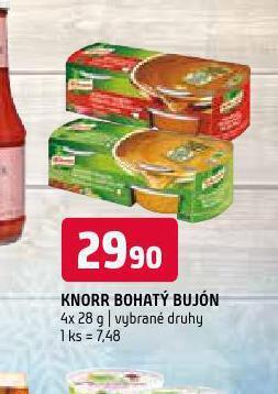Terno Knorr bohatý bujón nabídka