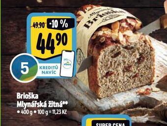Albert Brioška mlynářská žitná nabídka