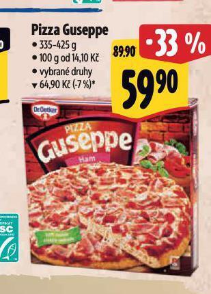 Albert Pizza guseppe nabídka