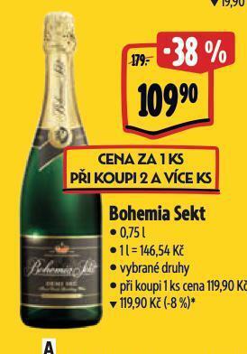 Albert Bohemia sekt nabídka