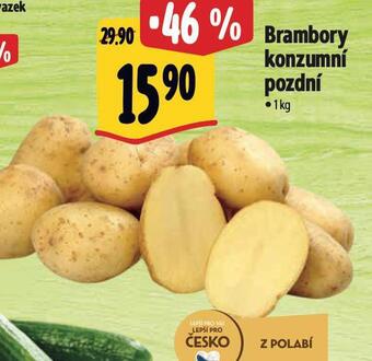 Albert Brambory konzumní pozdní nabídka
