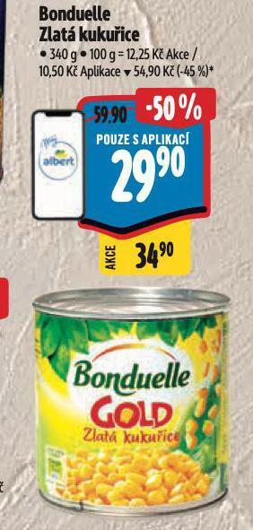 Albert Bonduelle zlatá kukuřice nabídka
