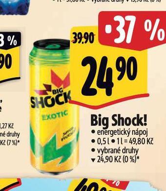 Albert Big shock energy drink nabídka