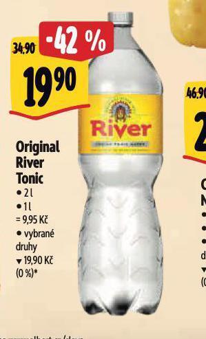 Albert Original river tonic nabídka