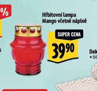 Albert Hřbitovní lampa nabídka