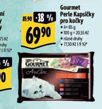 Albert Gourmet perle kapsičky pro kočky nabídka