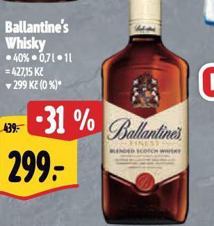 Albert Ballantine's whisky nabídka