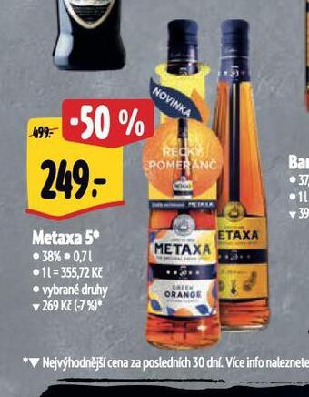 Albert Metaxa 5 nabídka