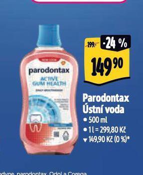 Albert Parodontax ústní voda nabídka