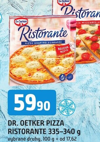 Trefa DR. OETKER PIZZA RISTORANTE 335-340 g nabídka