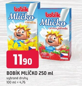 Trefa BOBÍK MLÍČKO 250 ml nabídka