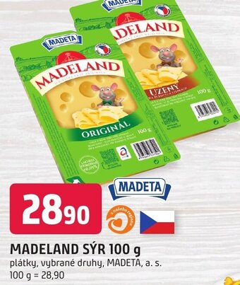 Trefa MADELAND SYR 100 g nabídka