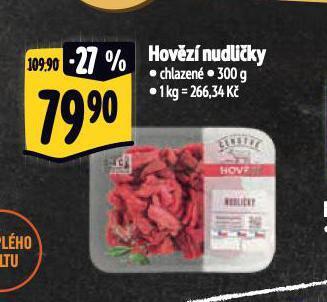Albert Hovězí nudličky nabídka