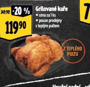 Albert Grilované kuře nabídka