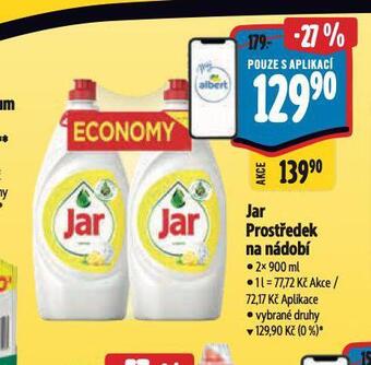 Albert Jar prostředek na nádobí nabídka
