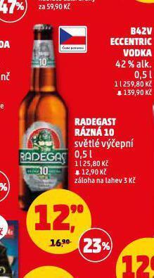 Penny Market Pivo radegast nabídka
