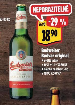 Albert Pivo budweiser budvar nabídka
