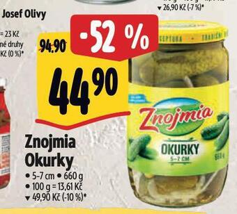 Albert Znojmia okurky nabídka