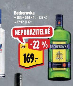 Albert Becherovka nabídka