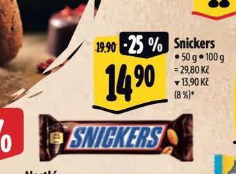 Albert Snickers nabídka