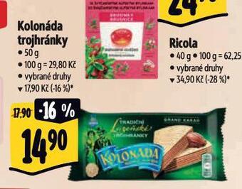 Albert Kolonáda trojhránky nabídka