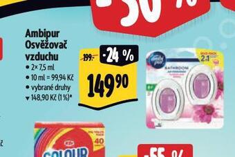 Albert Ambipur osvěžovač vzduchu nabídka