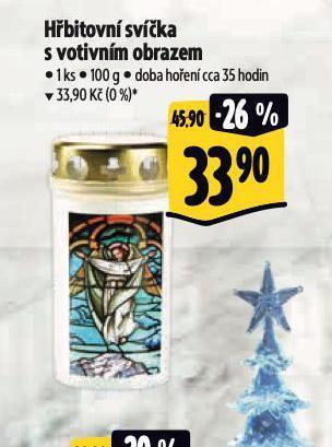 Albert Hřbitovní svíčka nabídka