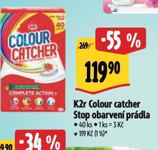 Albert K2r colour catcher stop obarvení prádla nabídka